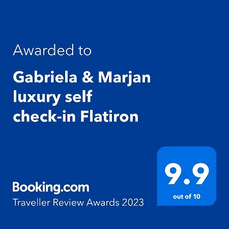 Apartment Gabriela & Marjan Luxury Self Check-in Flatiron Skopje
